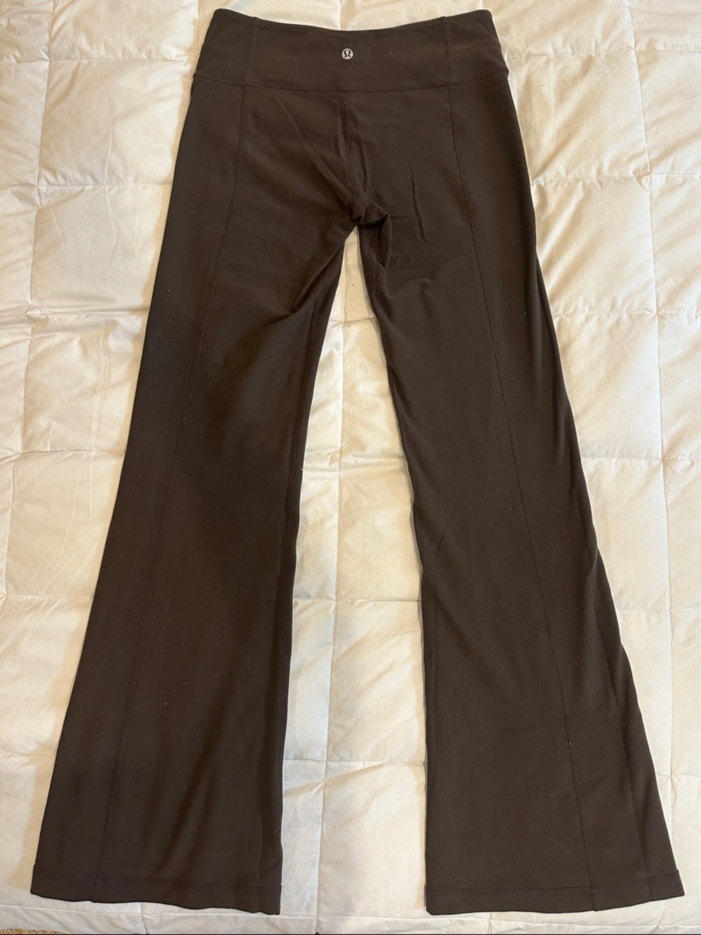 lululemon athletica Brown Bootcut Yoga Pants